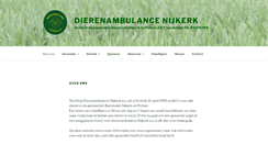 Desktop Screenshot of dierenambulancenijkerk.nl