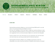 Tablet Screenshot of dierenambulancenijkerk.nl